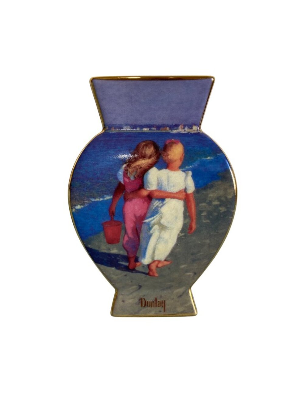 Thomas R. Dunlay Best Friends Vase By Goebel Artis Orbis